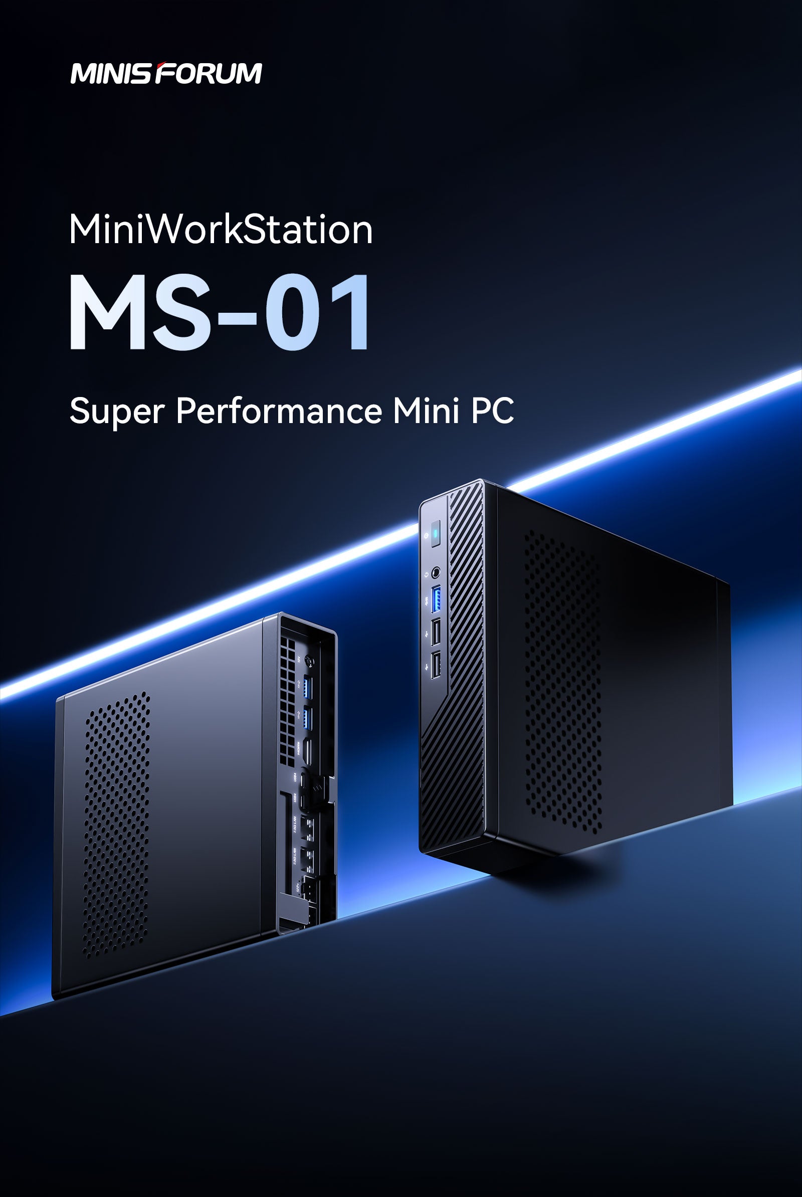 Minisforum MS-01 Work Station | Core i9-13900H/12900H or i5-12600H |