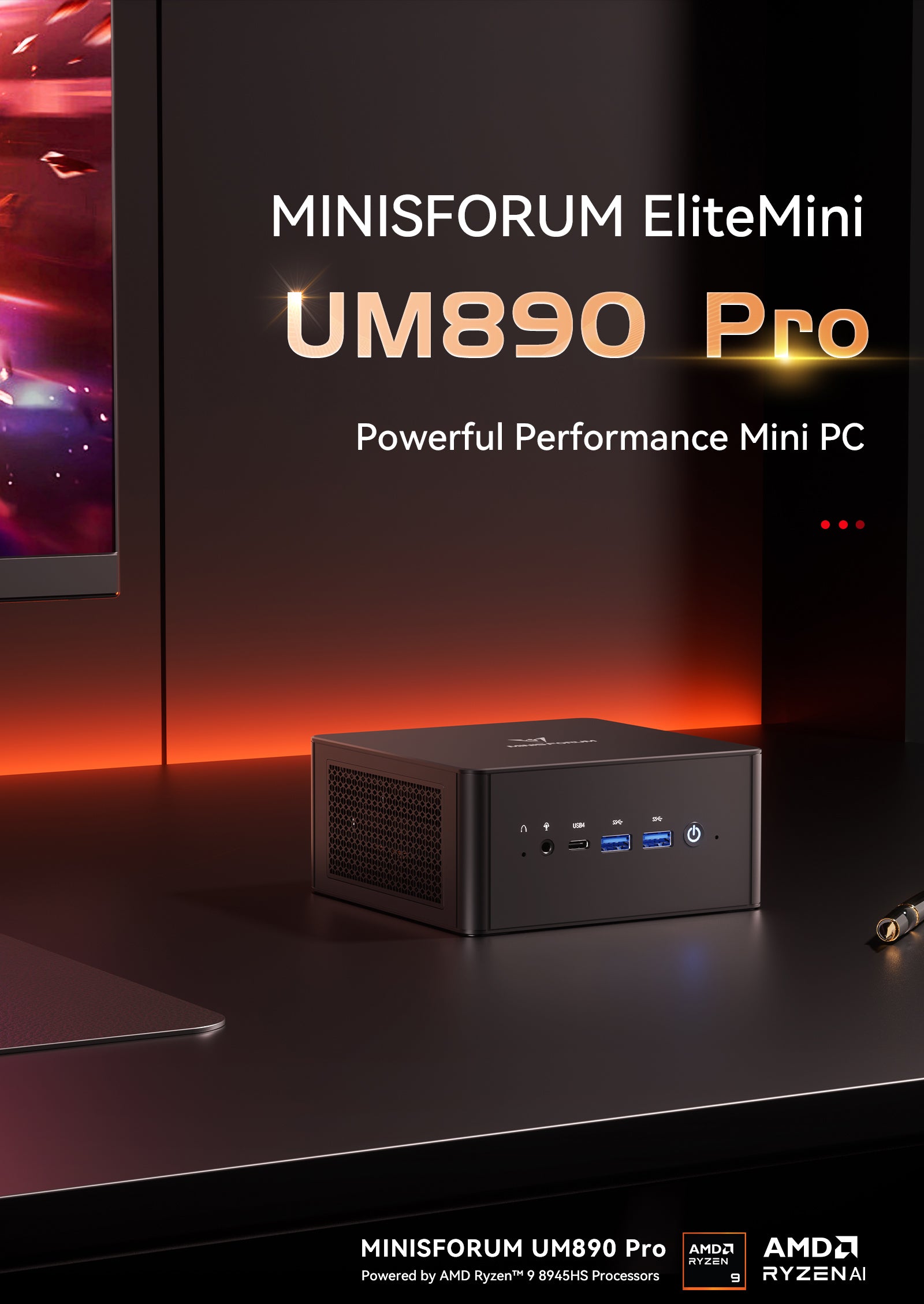 ジャンク扱　MINISFORUM UM890 PRO Ryzen 9 64gb Minisforum mini PC UM890 Pro