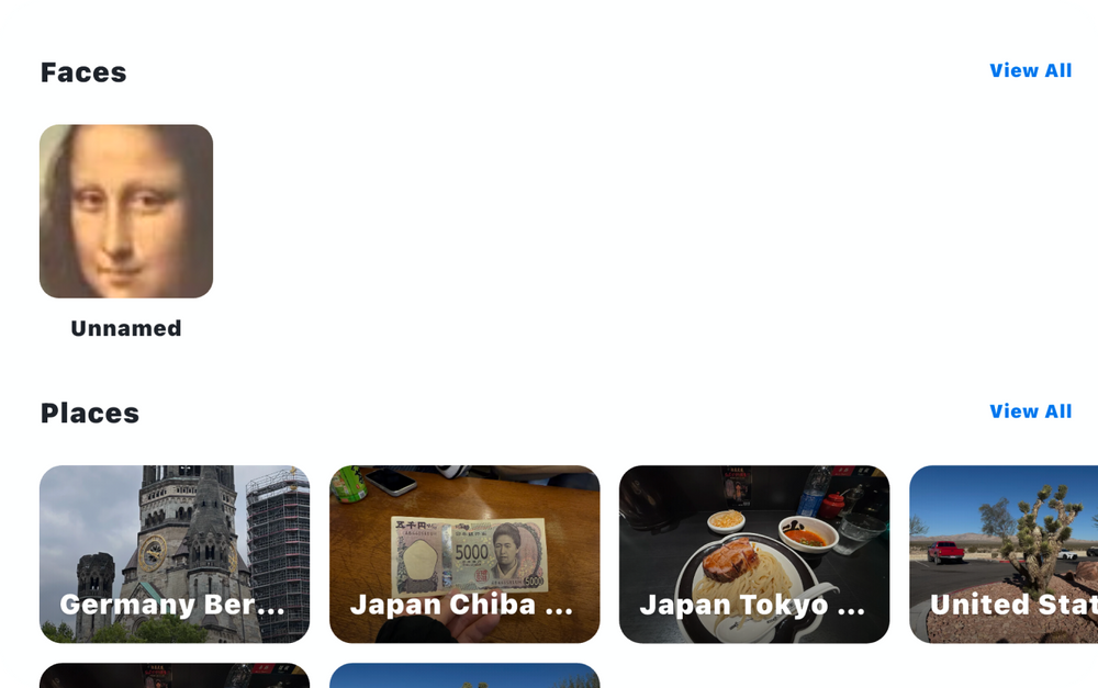 Automatic Face & Location Grouping